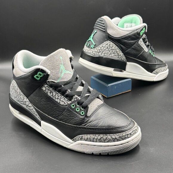 Air Jordan 3 Retro 'Green Glow' - Picture 5 of 9